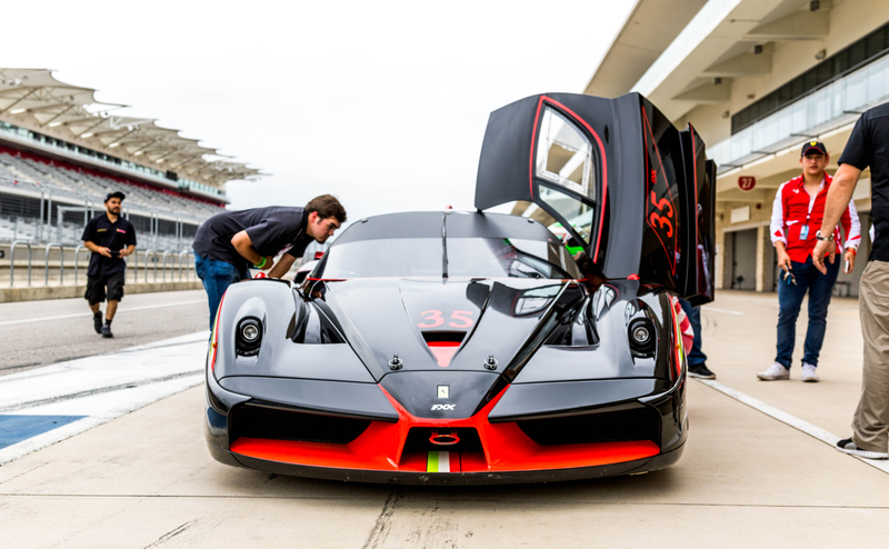 Illustration for article titled The Most Gorgeous Ferraris Around Came Out For Austin's Ferrari Challenge Race